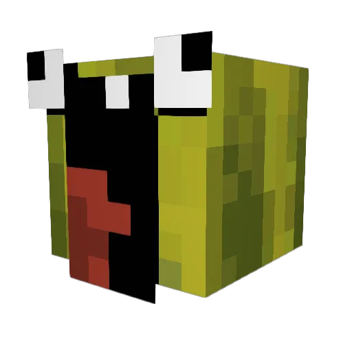 Sire_Apelot Minecraft avatar head, 3D render
