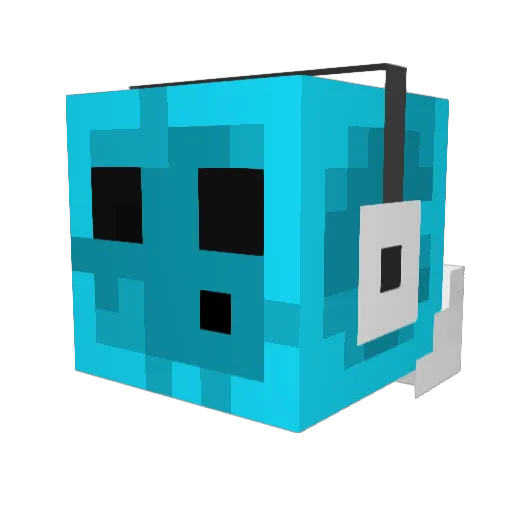 Sire_Destroyer Minecraft avatar head, 3D render
