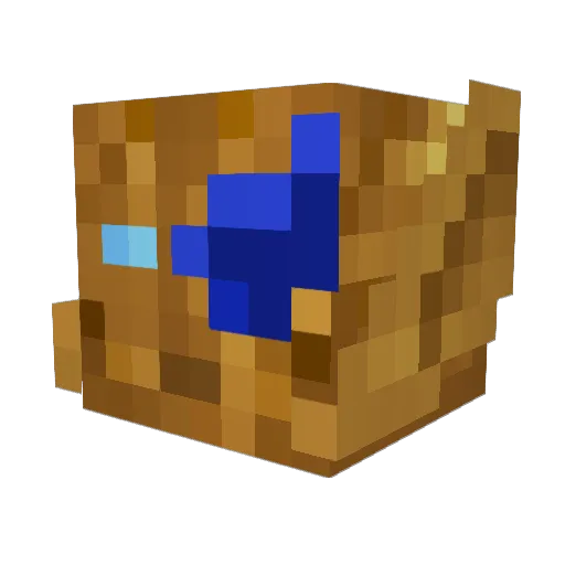 Siref Minecraft avatar head, 3D render