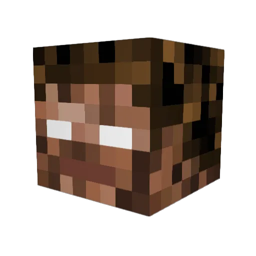 SirenRoyce15 Minecraft avatar head, 3D render