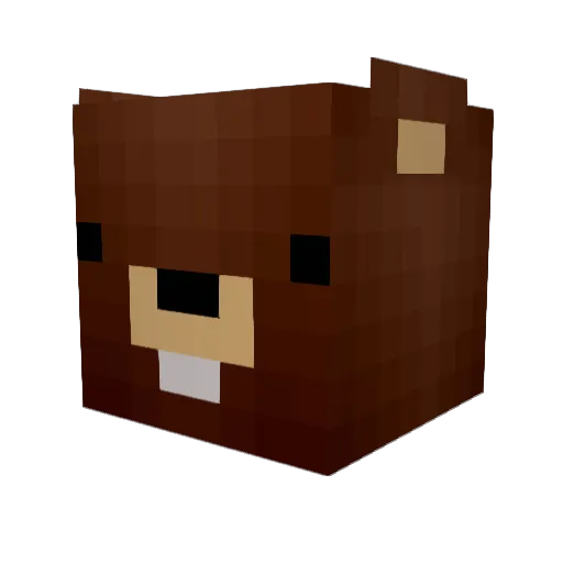 Siricco417 Minecraft avatar head, 3D render