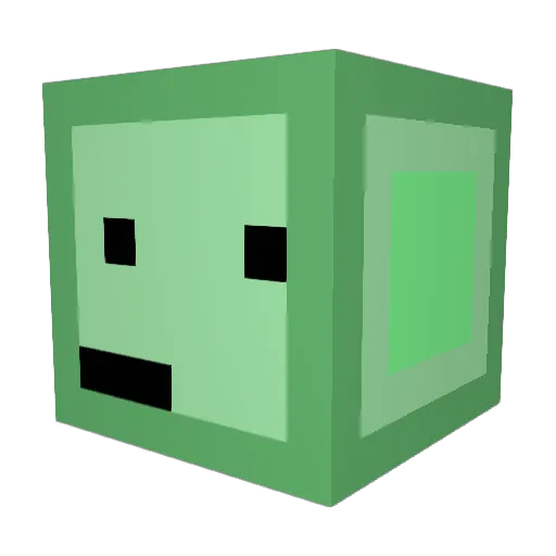 Sirius96B Minecraft avatar head, 3D render