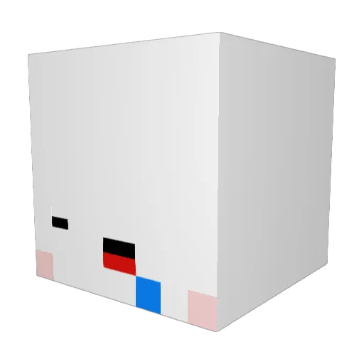 Sirius_Cz Minecraft avatar head, 3D render
