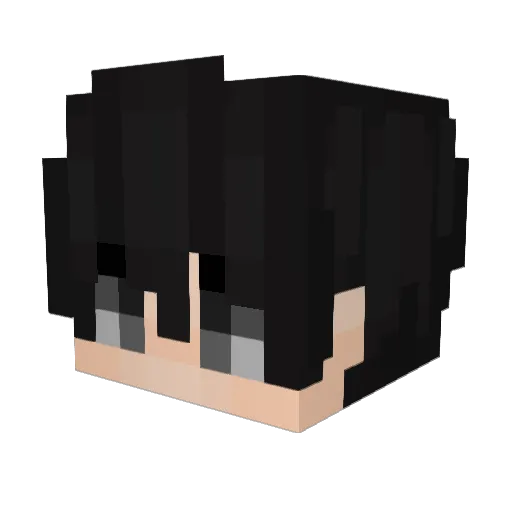 Sirlexo Minecraft avatar head, 3D render