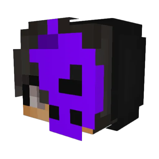 Sirmaximus33 Minecraft avatar head, 3D render