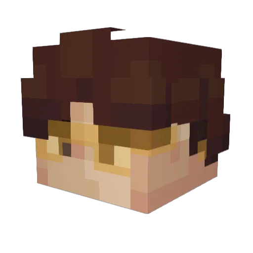 Sirnik__ Minecraft avatar head, 3D render