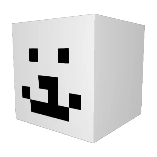 Sirnug Minecraft avatar head, 3D render