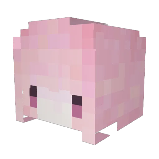 Siromi4631229 Minecraft avatar head, 3D render