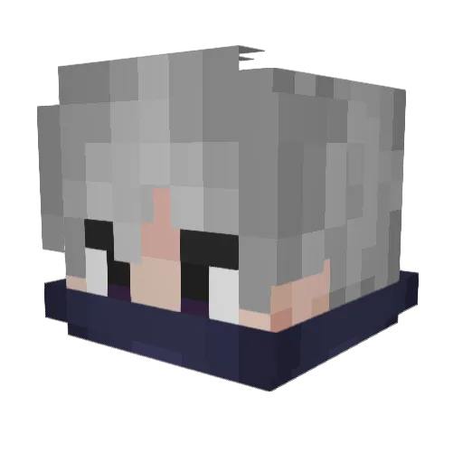Sirono0516 Minecraft avatar head, 3D render