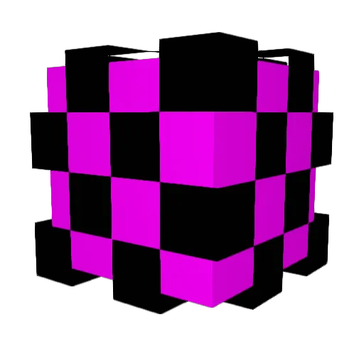 Sisssel Minecraft avatar head, 3D render