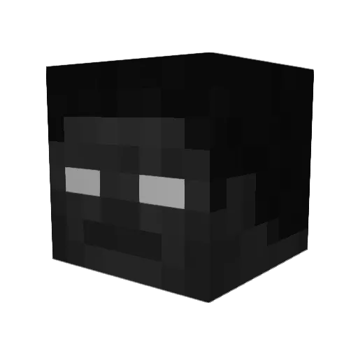 Sisti_ Minecraft avatar head, 3D render