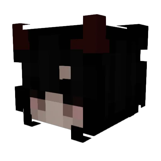 Sitel Minecraft avatar head, 3D render