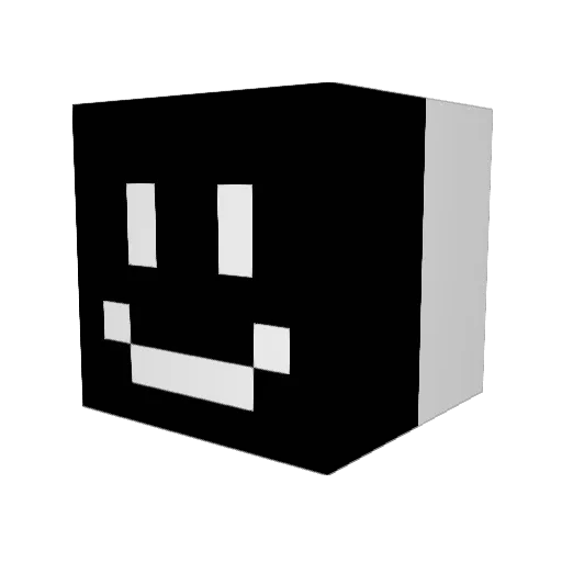 SithFish123 Minecraft avatar head, 3D render