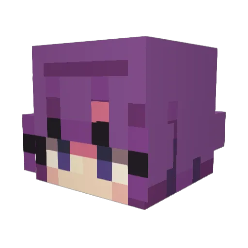 Sith_Lord Minecraft avatar head, 3D render