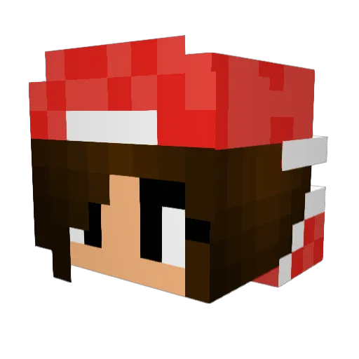 Sitka_MC Minecraft avatar head, 3D render