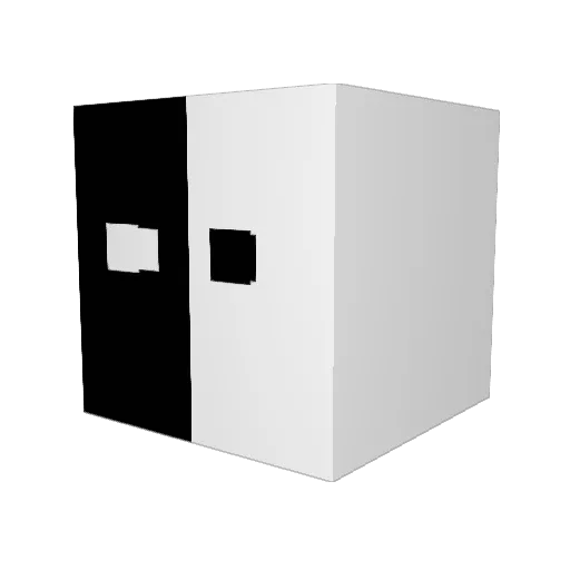 Sitrisem Minecraft avatar head, 3D render