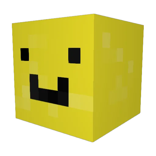 Sitron10 Minecraft avatar head, 3D render