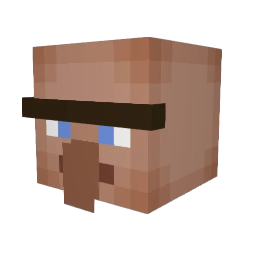 Sitruc102 Minecraft avatar head, 3D render
