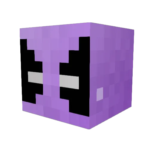 Sitruc77 Minecraft avatar head, 3D render