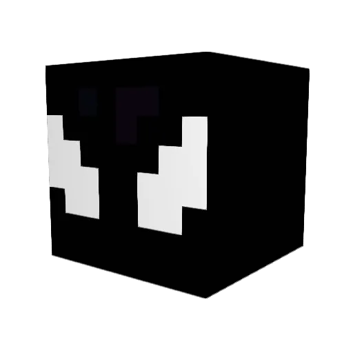 Sitting_DUCCK Minecraft avatar head, 3D render