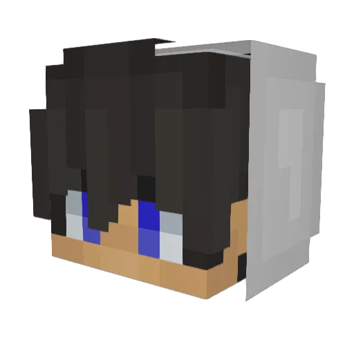 SituatedBread90 Minecraft avatar head, 3D render