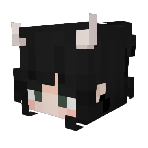 SivMedia Minecraft avatar head, 3D render