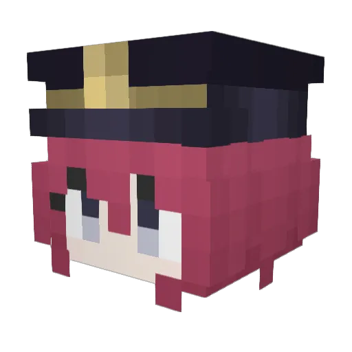 Siven114 Minecraft avatar head, 3D render