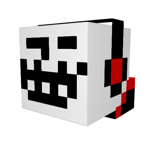 SiviGamerSV Minecraft avatar head, 3D render