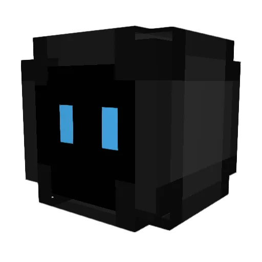 SiwonKim1 Minecraft avatar head, 3D render