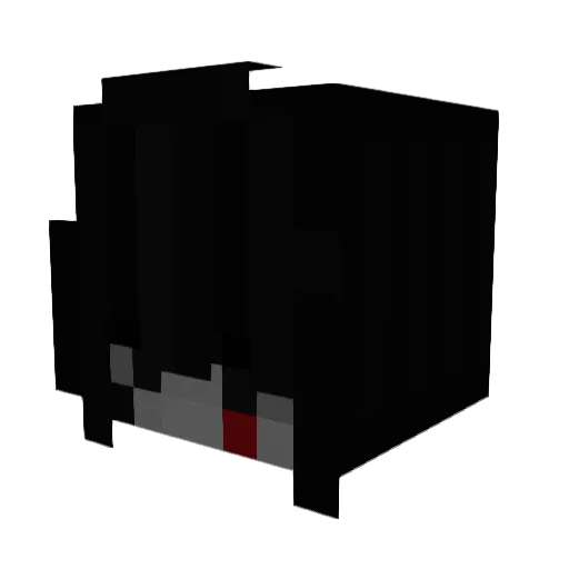 SixDaniel Minecraft avatar head, 3D render