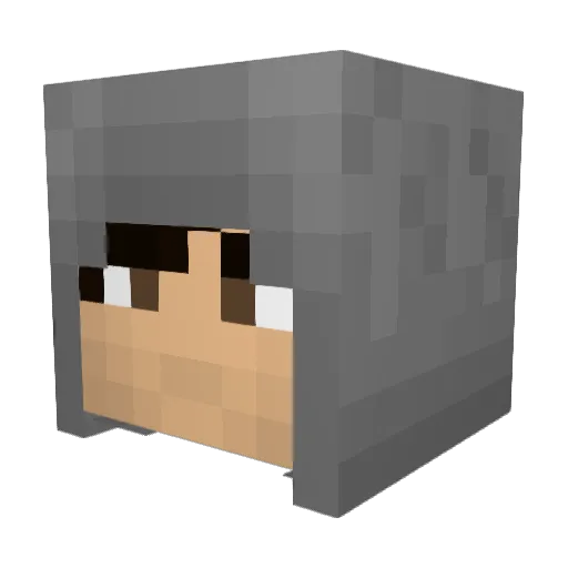 SixGOD202 Minecraft avatar head, 3D render