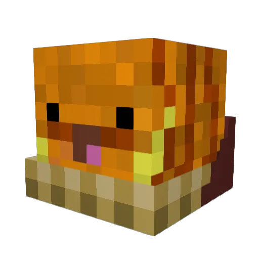 SixOneSixx Minecraft avatar head, 3D render