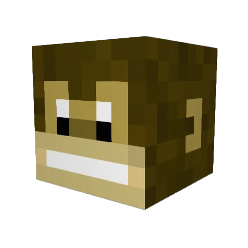 SixPackShakur Minecraft avatar head, 3D render