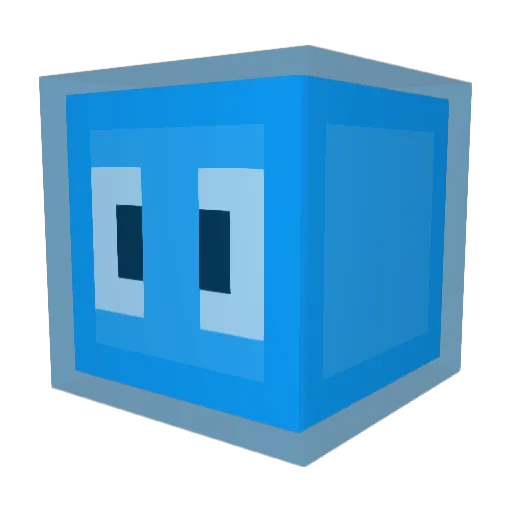 SixSevenEnjoyer Minecraft avatar head, 3D render