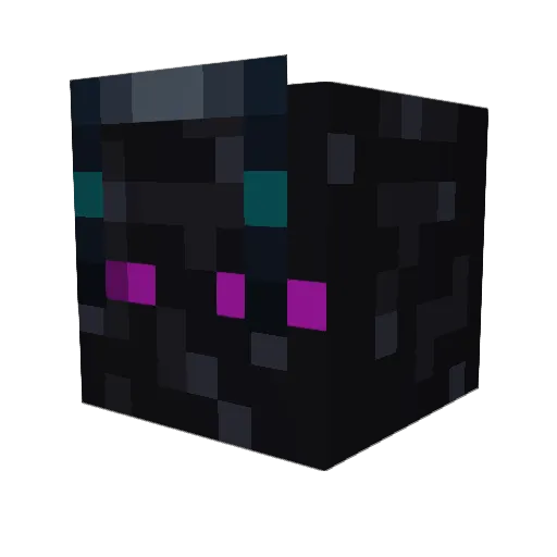 SixZen Minecraft avatar head, 3D render