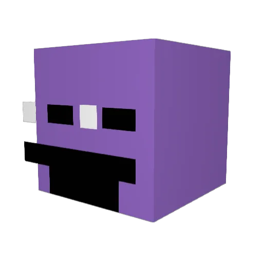 Sixer0207 Minecraft avatar head, 3D render