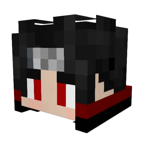 SixesVGC Minecraft avatar head, 3D render