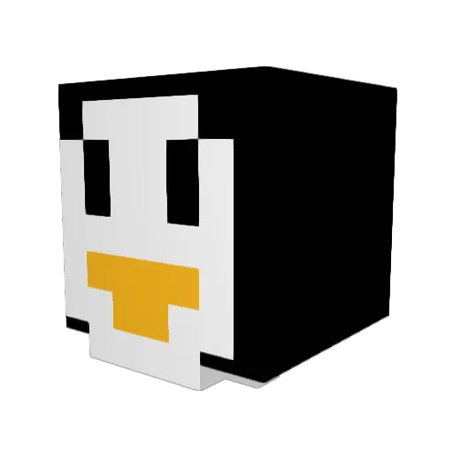 SixtyCarrot9 Minecraft avatar head, 3D render