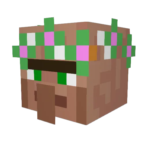 Siyul1031 Minecraft avatar head, 3D render