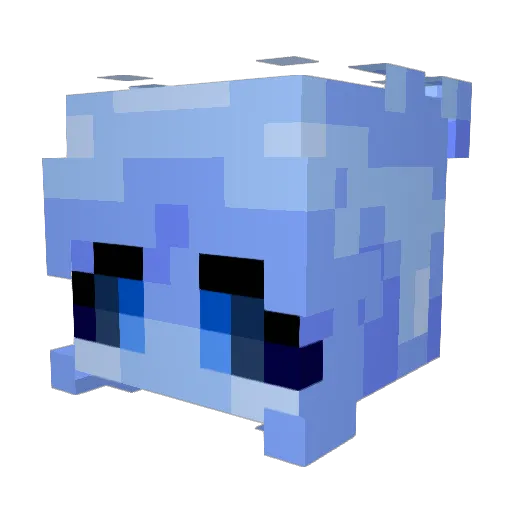 SizerAlfa Minecraft avatar head, 3D render