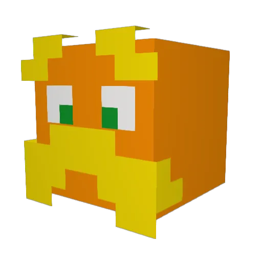 SizzleMcDizzle Minecraft avatar head, 3D render