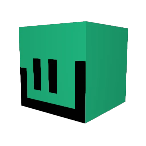 Sjerna Minecraft avatar head, 3D render