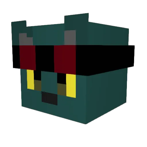 Sjomannen27 Minecraft avatar head, 3D render