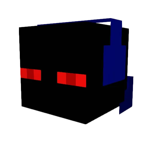 Sjrjam2307 Minecraft avatar head, 3D render