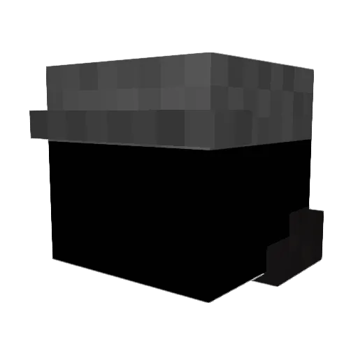 Sjumann Minecraft avatar head, 3D render