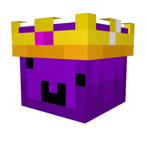 Sk11ng Minecraft avatar head, 3D render