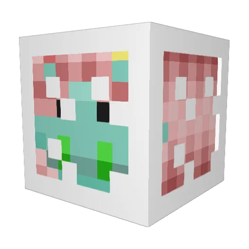 Sk1ttl3sss Minecraft avatar head, 3D render