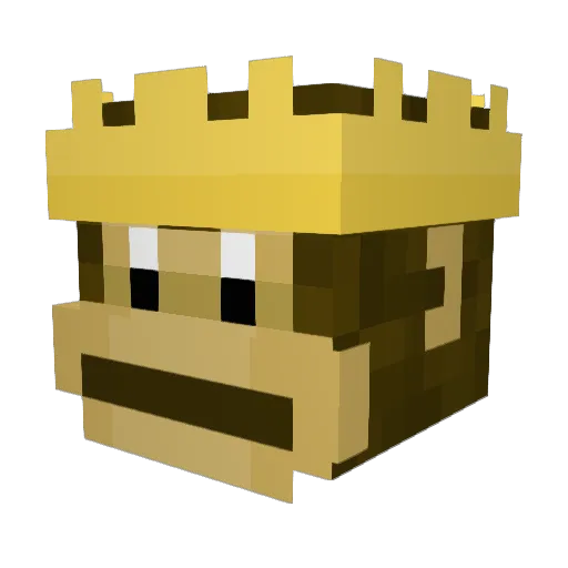 Sk8ingMonkey Minecraft avatar head, 3D render