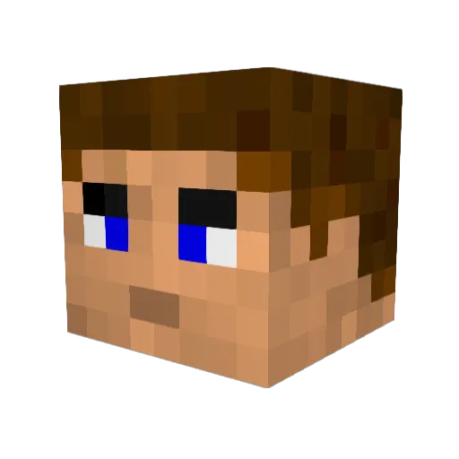SkY_Y Minecraft avatar head, 3D render