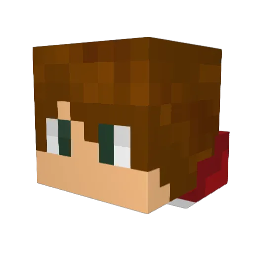 Ska_1231 Minecraft avatar head, 3D render